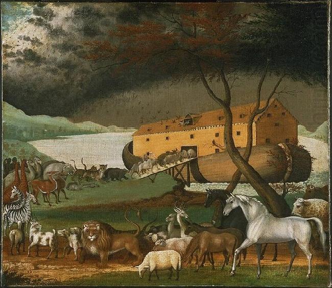 Edward Hicks Noah's Ark, china oil painting image